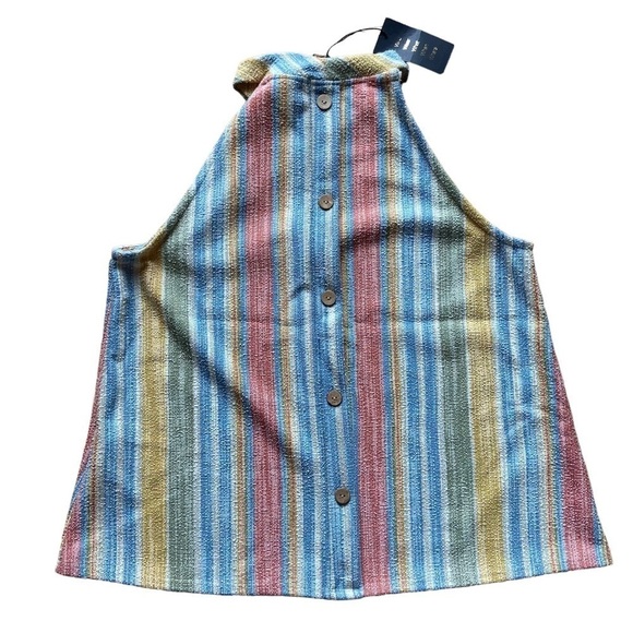 Anthropologie W5 Sleeveless Halter Top Multicolor NWT - Picture 6 of 9